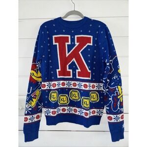 Kansas Jayhawks Pay Heed To All That Enter Beware Of The Phong Ugly Xmas Sweater